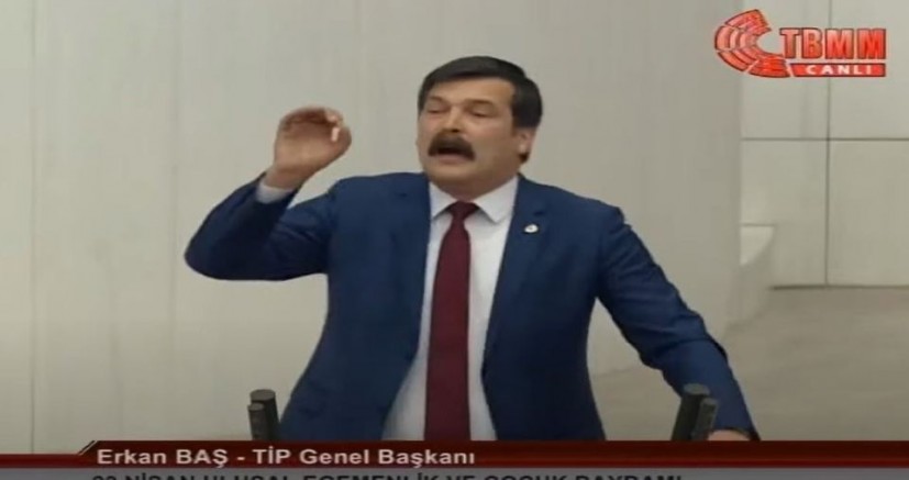 TİP Genel Başkanı Erkan Baş: Egemenlik maalesef halkın değil tek adamındır (VİDEO)
