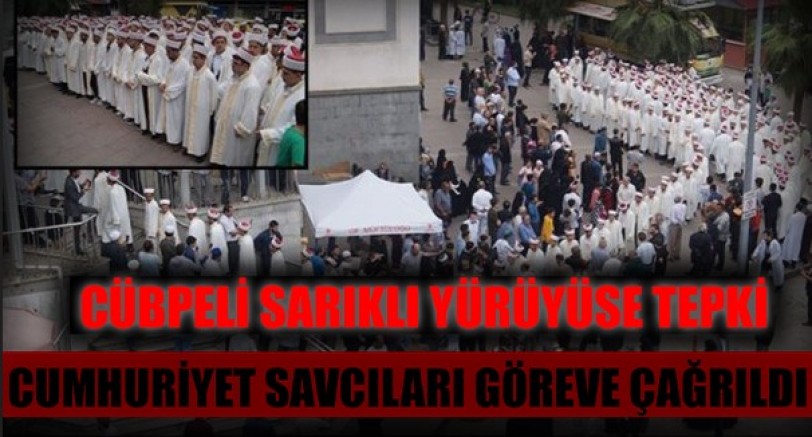 Trabzon’da sarıklı ve cüppeli yürüyüş 