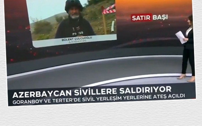 TRT “Azerbaycan sivillere saldırıyor” altyazısı nedeniyle editörün işine son verdi