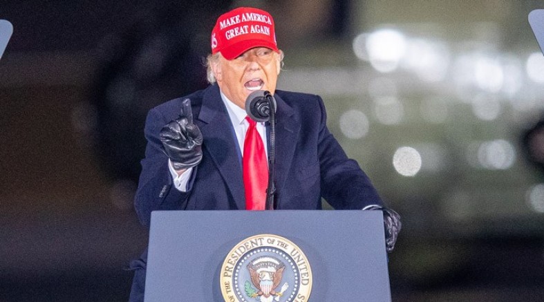 Trump: Öndeyiz ama seçimi çalmaya çalışıyorlar