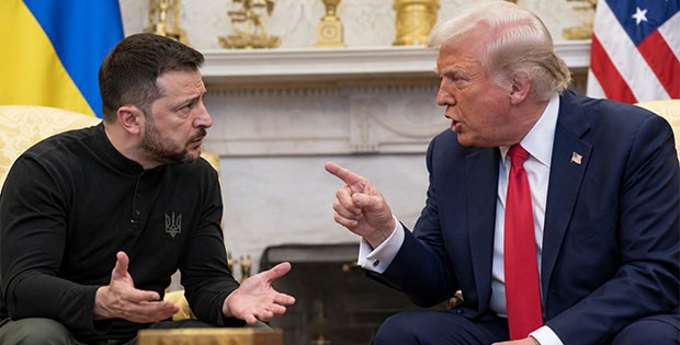 Trump'tan Zelenski'ye Sert Suçlama: “Ukrayna Savaşını Bitirmek İstemiyor”
