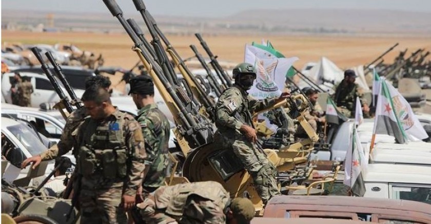 Türkiye’nin emrindeki Ulusal ordu, Rojava'ya yönelik operasyon için hazırlanıyor  