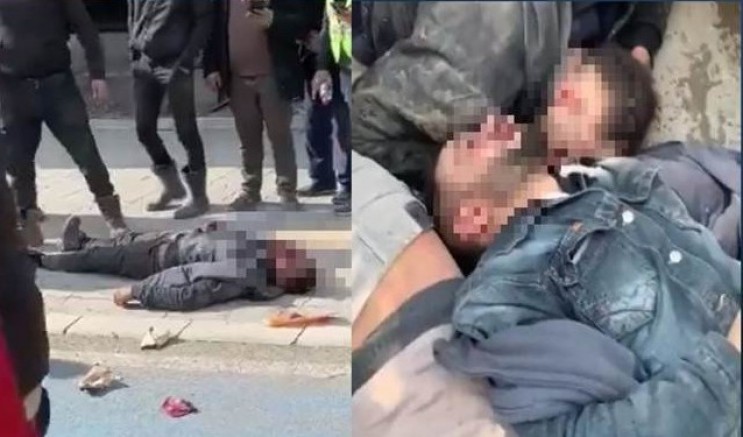 Üç kişi yağmacı denilerek sokak ortasında infaz edildi 