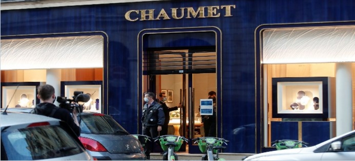 Ünlü Chaumet kuyumcusundan Yaklaşık 2 milyon euro değerindeki mücevher çalındılar