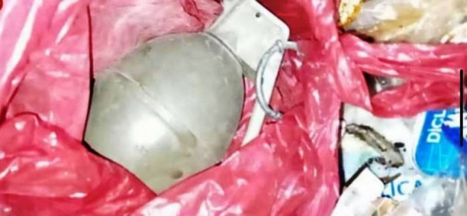 Urfa’da pimi çekilmemiş el bombası bulundu
