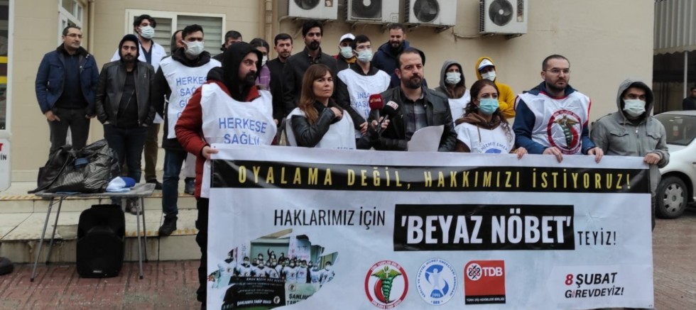 Urfa’da sağlık emekçileri greve hazırlanıyor!