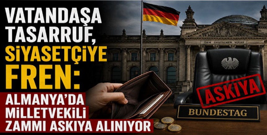 Vatandaşa Tasarruf, Siyasetçiye Fren: Almanya’da Milletvekili Zammı Askıya Alınıyor