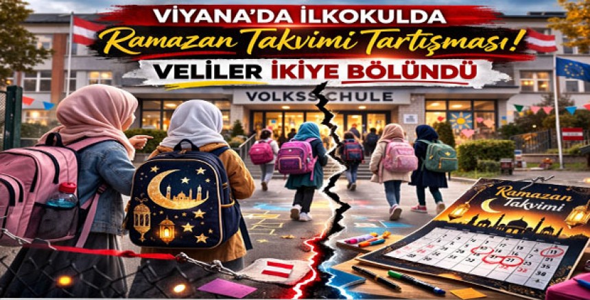 Viyana’da İlkokulda Ramazan Takvimi Tartışması: Veliler İkiye Bölündü