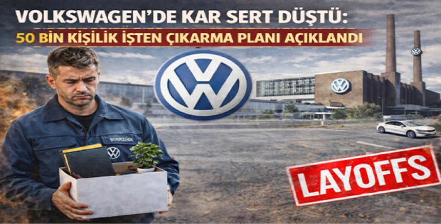 Volkswagen’de Kar Sert Düştü: 50 Bin Kişilik İşten Çıkarma Planı Açıklandı