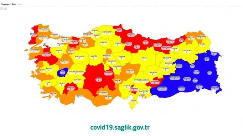 Yasakların kalktığı iller