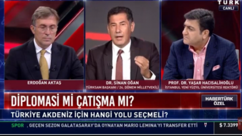 Yaşar Hacısalihoğlu ve Sinan Oğan arasında canlı yayında gerilim (VİDEO)