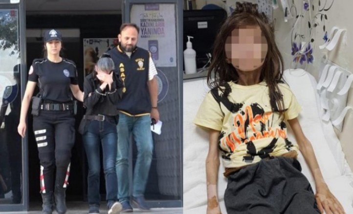 Yeğenini çöp evde kilitli tutan teyze tutuklandı 