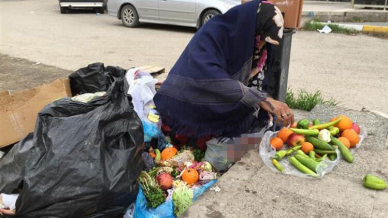 Ekmek artık Aslanın ağzında değil çöpün içinde 