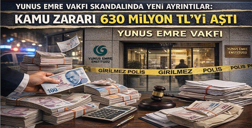 Yunus Emre Vakfı Skandalında Yeni Ayrıntılar: Kamu Zararı 630 Milyon TL’yi Aştı